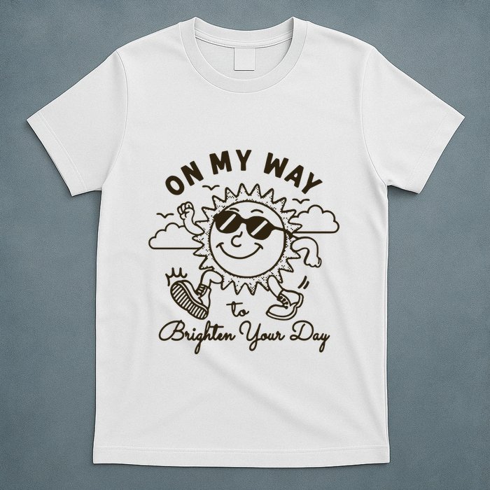Vintage Sunshine On My Way To Brighten Your Day Funny T-Shirt