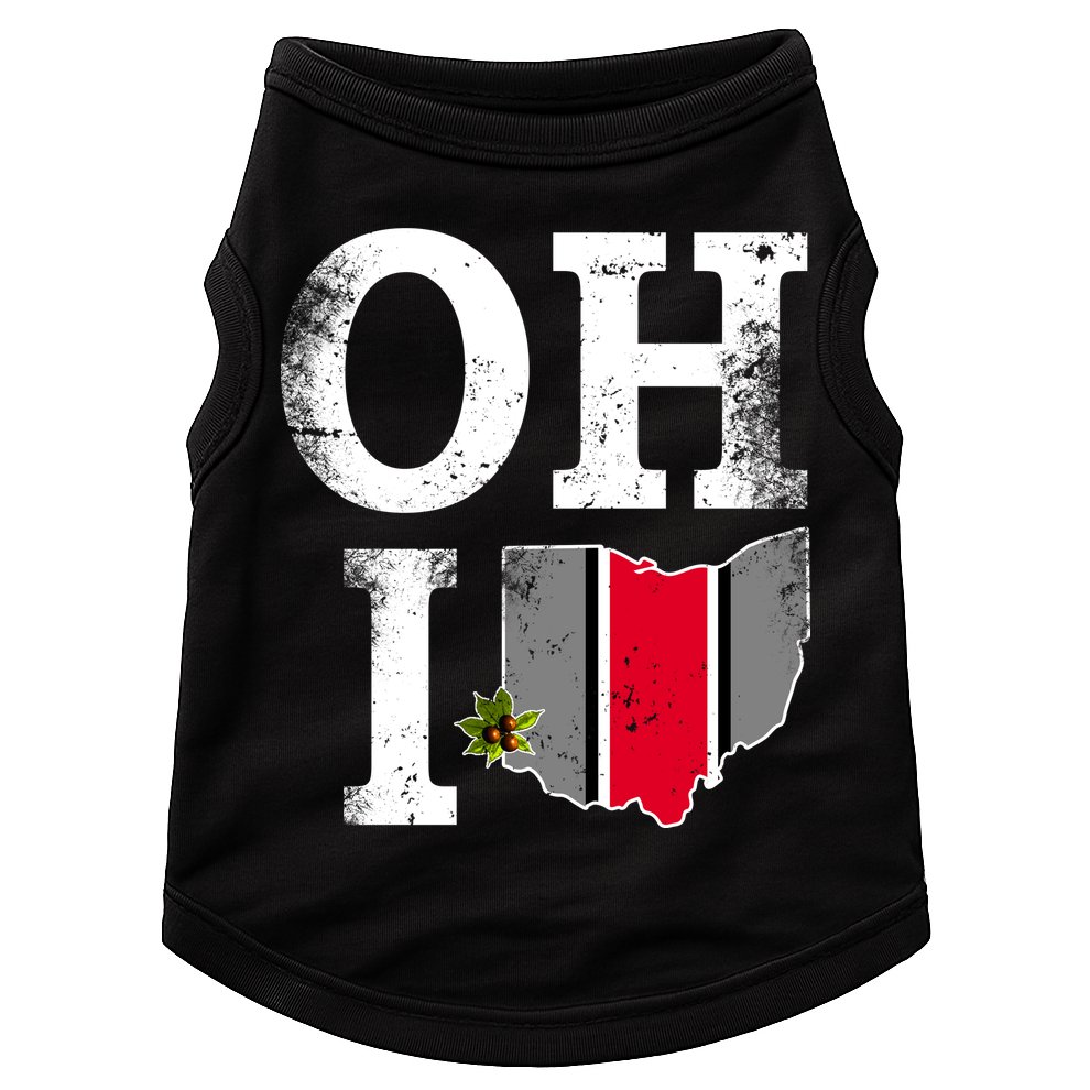 Vintage State Of Ohio Doggie Tank