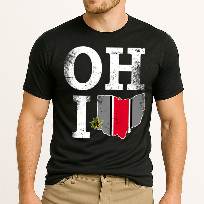 Vintage State Of Ohio Performance Shirt