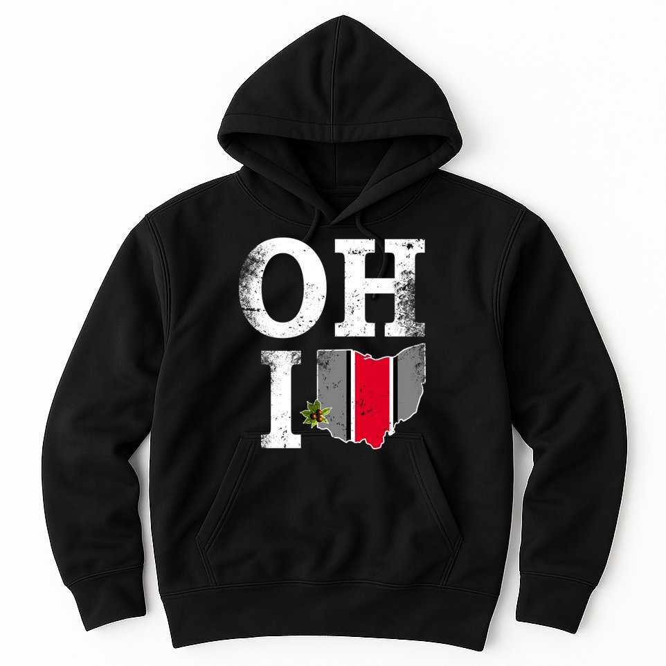 Vintage State Of Ohio Hoodie