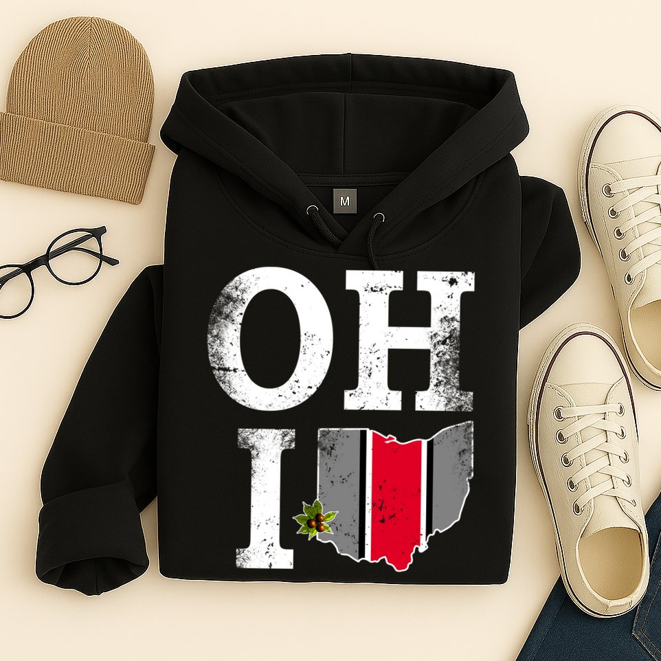 Vintage State Of Ohio Hoodie