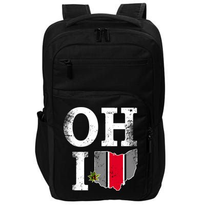 Vintage State Of Ohio Impact Tech Backpack
