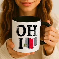 Vintage State Of Ohio Mug