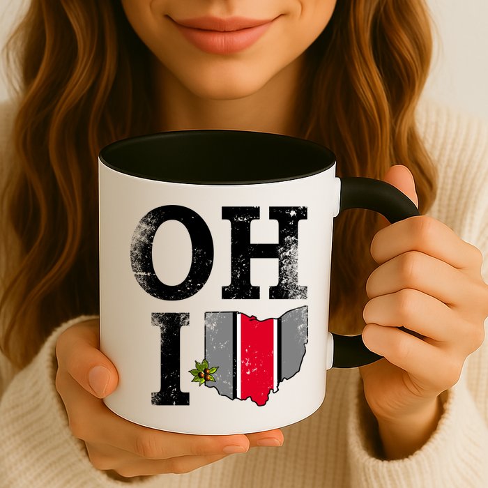 Vintage State Of Ohio Mug