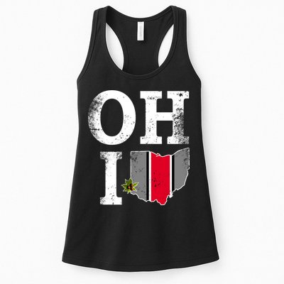 Vintage State Of Ohio Womens Tank Top
