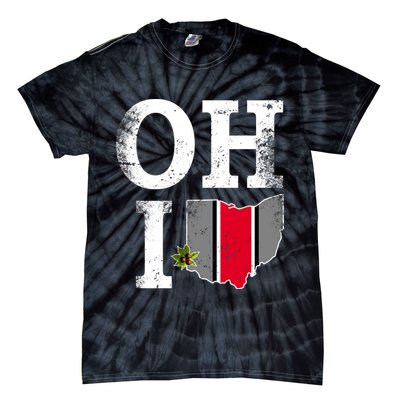 Vintage State Of Ohio Tie-Dye T-Shirt