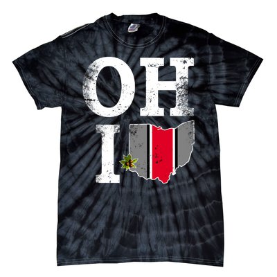 Vintage State Of Ohio Tie-Dye T-Shirt