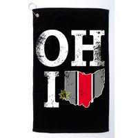 Vintage State Of Ohio Golf Towel