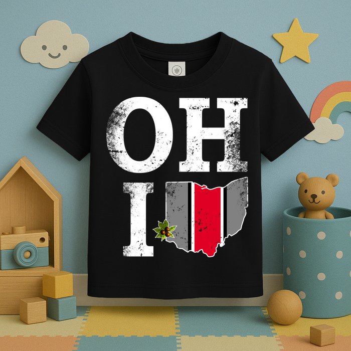Vintage State Of Ohio Toddler T-Shirt