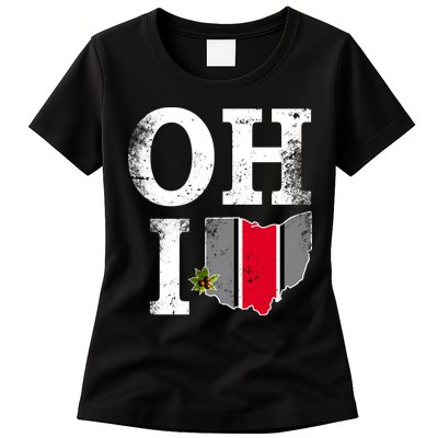 Vintage State Of Ohio Womens T-Shirt
