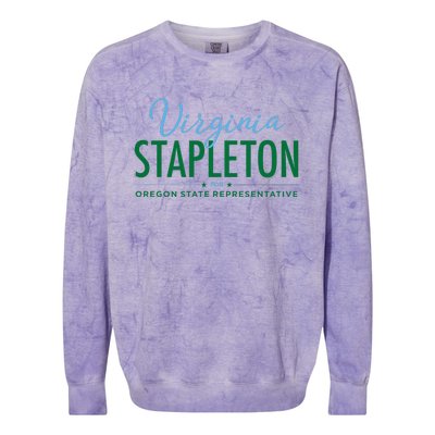 Virginia S.T.A.P.L.E.T.O.N Oregon Colorblast Crewneck Sweatshirt