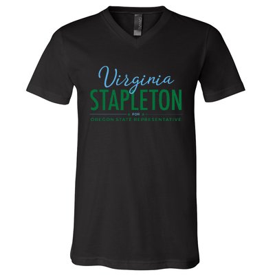 Virginia S.T.A.P.L.E.T.O.N Oregon V-Neck T-Shirt