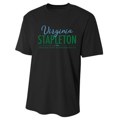 Virginia S.T.A.P.L.E.T.O.N Oregon Performance Sprint T-Shirt