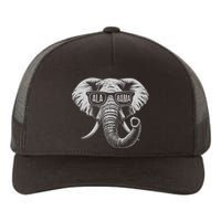 Vintage State Of Alabama Elephant Lovers Yupoong Adult 5-Panel Trucker Hat