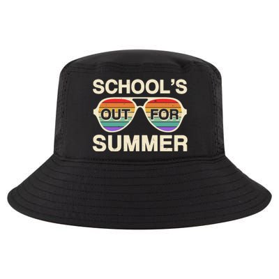 Vintage School's Out For Summer Retro Sunglasses Cool Comfort Performance Bucket Hat