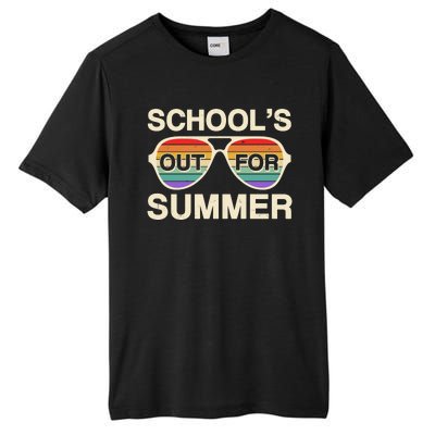 Vintage School's Out For Summer Retro Sunglasses Tall Fusion ChromaSoft Performance T-Shirt