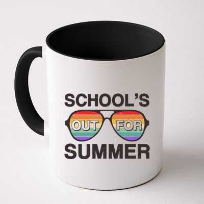 Vintage School's Out For Summer Retro Sunglasses Mug