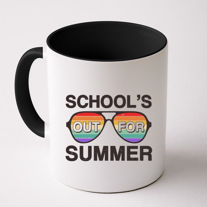Vintage School's Out For Summer Retro Sunglasses Mug