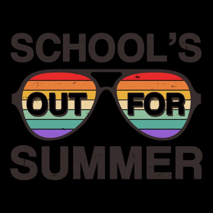 Vintage School's Out For Summer Retro Sunglasses Mug