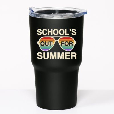 Vintage School's Out For Summer Retro Sunglasses Tumbler
