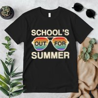 Vintage School's Out For Summer Retro Sunglasses Premium T-Shirt