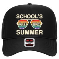Vintage School's Out For Summer Retro Sunglasses Hat
