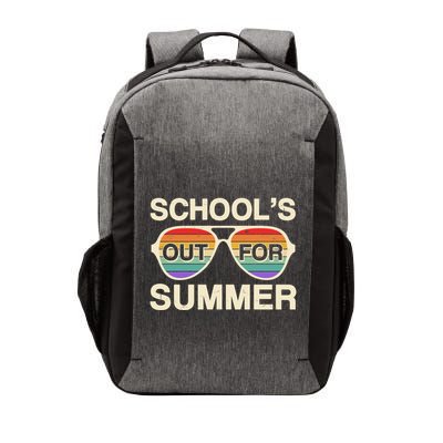 Vintage School's Out For Summer Retro Sunglasses Vector Backpack