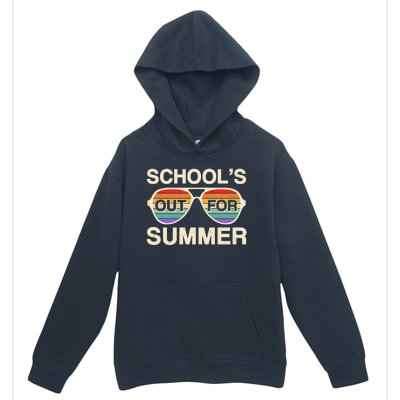 Vintage School's Out For Summer Retro Sunglasses Urban Pullover Hoodie