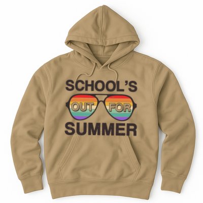 Vintage School's Out For Summer Retro Sunglasses Hoodie