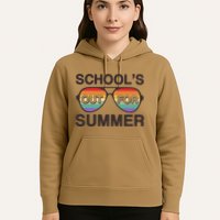 Vintage School's Out For Summer Retro Sunglasses Hoodie