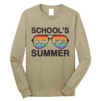 Vintage School's Out For Summer Retro Sunglasses Long Sleeve Shirt