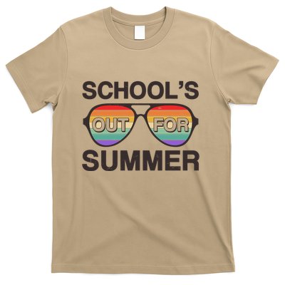 Vintage School's Out For Summer Retro Sunglasses T-Shirt