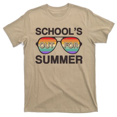 Vintage School's Out For Summer Retro Sunglasses T-Shirt