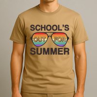 Vintage School's Out For Summer Retro Sunglasses T-Shirt