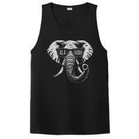 Vintage State Of Alabama Elephant Lovers Gift PosiCharge Competitor Tank