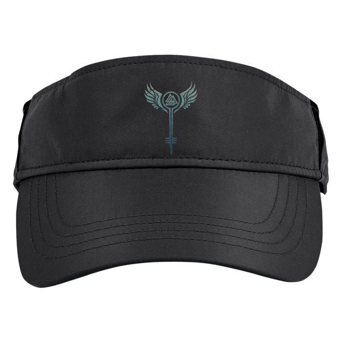 Valkyrie Symbol Odin Valknut Shieldmaiden Viking Warrior Adult Drive Performance Visor
