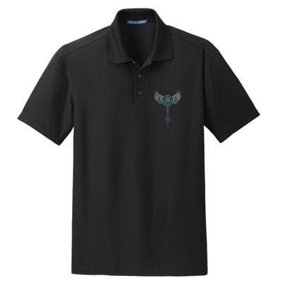 Valkyrie Symbol Odin Valknut Shieldmaiden Viking Warrior Dry Zone Grid Polo