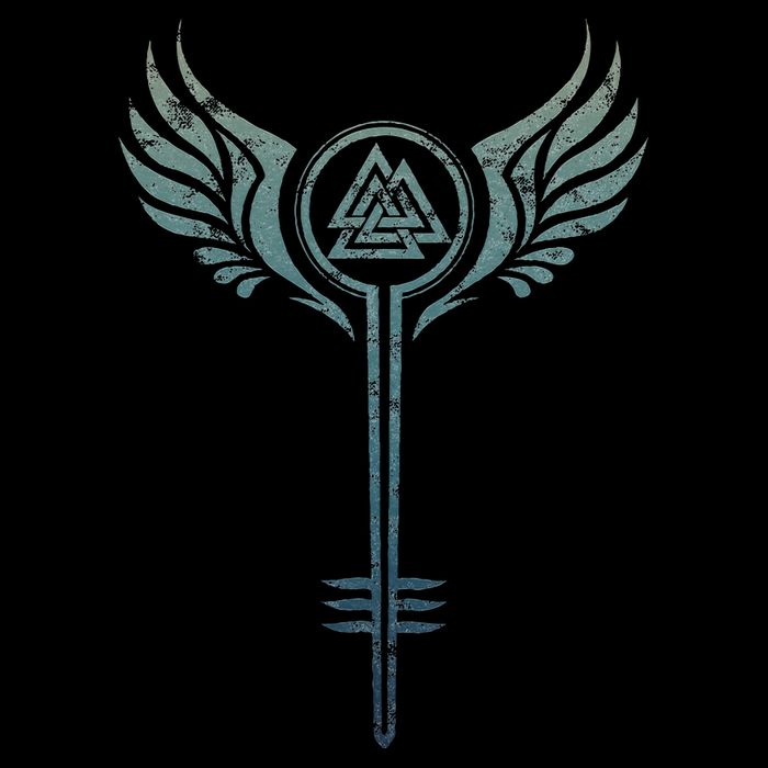 Valkyrie Symbol Odin Valknut Shieldmaiden Viking Warrior Tank Top