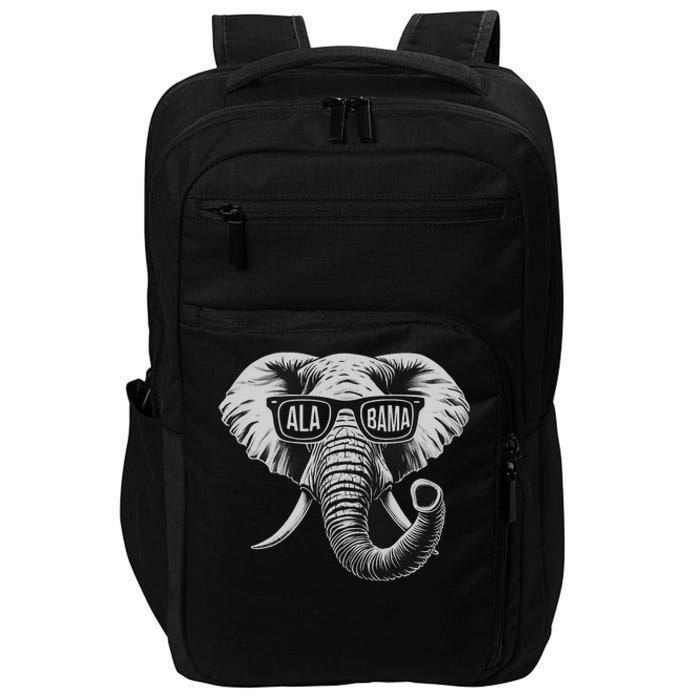 Vintage State Of Alabama Elephant Lovers Impact Tech Backpack