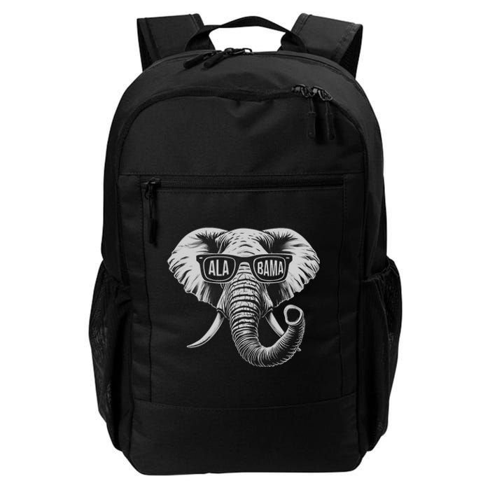 Vintage State Of Alabama Elephant Lovers Daily Commute Backpack