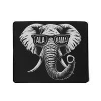 Vintage State Of Alabama Elephant Lovers Mousepad