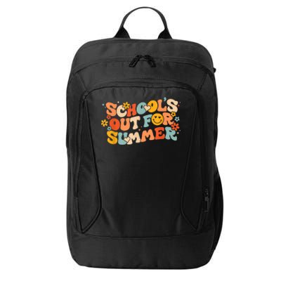 Vintage Schools Out For Summer Ladies Teacher City Backpack