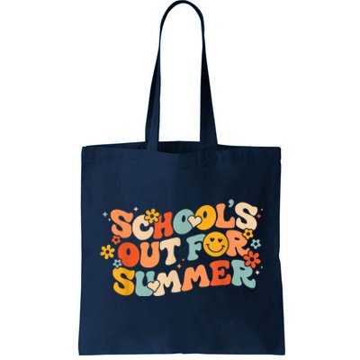 Vintage Schools Out For Summer Ladies Teacher Tote Bag