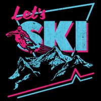 Vintage Ski Outfit 80s 90s Retro Sports Crewneck Gift Doggie Tank