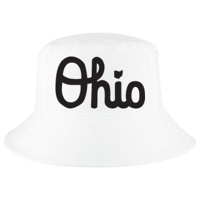 Vintage Script Ohio Dots The I Cool Comfort Performance Bucket Hat