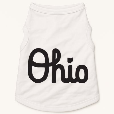 Vintage Script Ohio Dots The I Doggie Tank