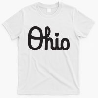 Vintage Script Ohio Dots The I T-Shirt