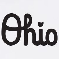 Vintage Script Ohio Dots The I T-Shirt