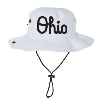 Vintage Script Ohio Dots The I Bucket Hat