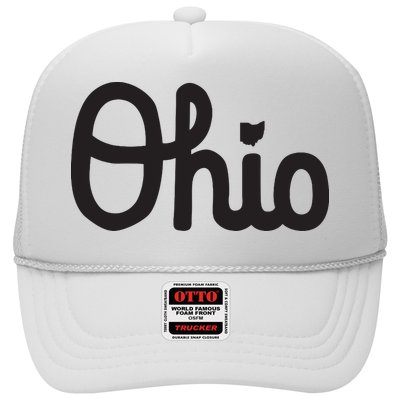 Vintage Script Ohio Dots The I Trucker Hat